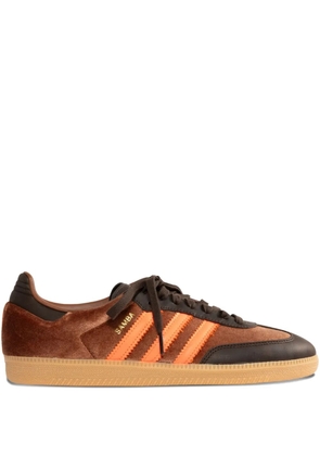 adidas striped samba og sneakers - Brown