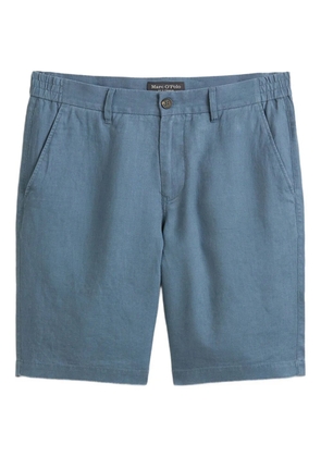Marc O'Polo elasticated-waistband shorts - Blue