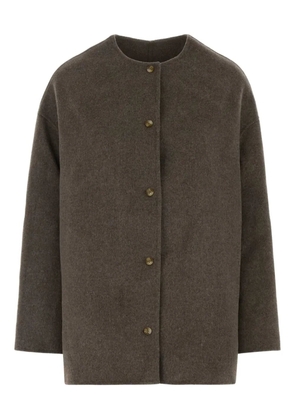 LouLou de Saison Dunne button-fastening wool jacket - Neutrals