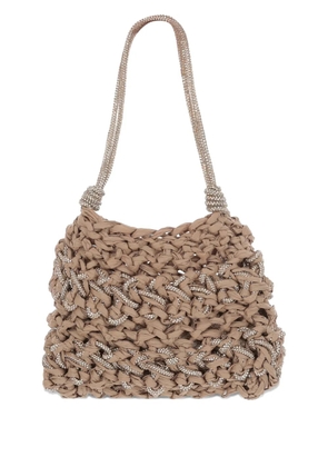 Mela Victory handle shoulder bag - Neutrals
