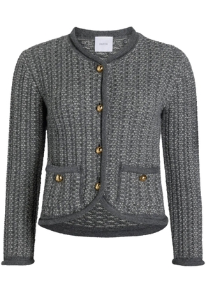 Patou knitted fitted jacket - Grey