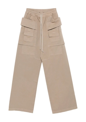 Rick Owens DRKSHDW Creatch drawstring cargo trousers - Neutrals