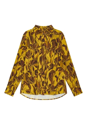 MALIPARMI BALÉ DA LILY floral print shirt - Yellow