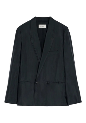 LEMAIRE double-breasted blazer - Blue