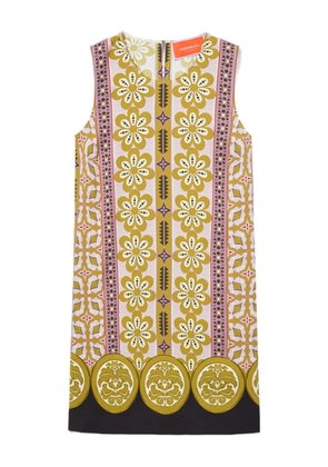 La DoubleJ floral-print mini dress - Pink