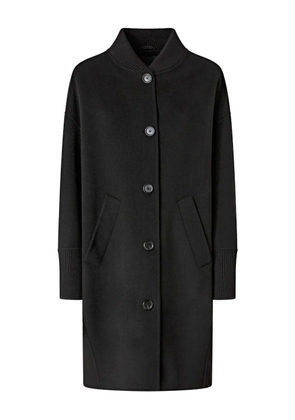 PINKO wool buttoned-up coat - Black