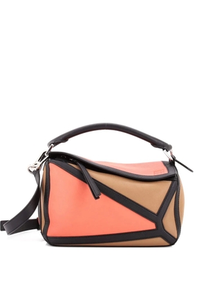 Loewe Pre-Owned Puzzle Bag Leather Small satchel - Brown