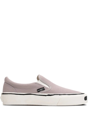 KAMIYA Cornell slip-on sneakers - Purple