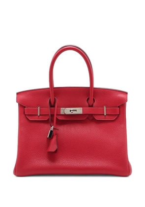 Hermès Pre-Owned 2012 Togo Birkin Retourne 30 handbag - Red