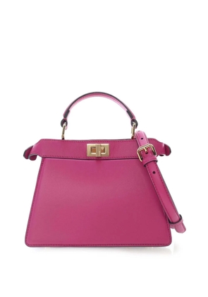 Fendi Pre-Owned 2002 Petite Leather Peekaboo ISeeU satchel - Pink