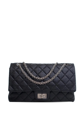 CHANEL Pre-Owned 2009-2010 Reissue 2.55 Aged Calfskin Double Flap 227 shoulder bag - Black
