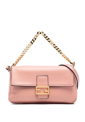 Fendi Pre-Owned 2010-2025 Micro Nappa Baguette satchel - Pink