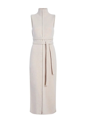 Proenza Schouler White Label zip belted knit Zola Dress - Neutrals