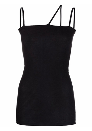 Baserange crossover-strap vest top - Black