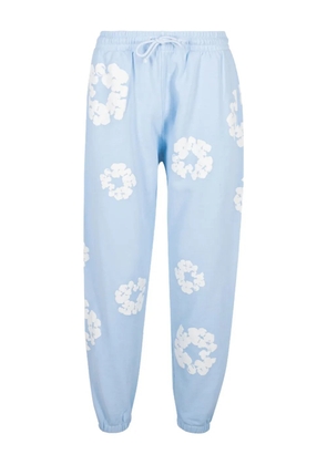 Denim Tears The Cotton Wreath track pants - Blue