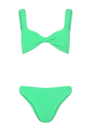 Hunza G Juno crinkle bikini - Green