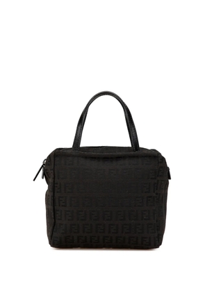 Fendi Pre-Owned 2000-2010 Mini Zucchino Canvas handbag - Black