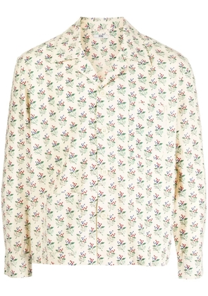 BODE floral-print shirt - Yellow