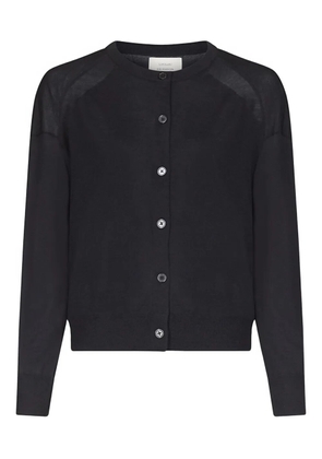 LouLou de Saison KITA buttoned drop-shoulder cardigan - Black