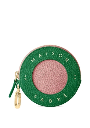 MAISON de SABRÉ Leather Coin Purse - Green