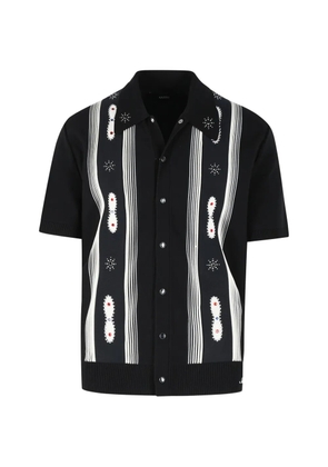AMIRI snap button decorative shirt - Black