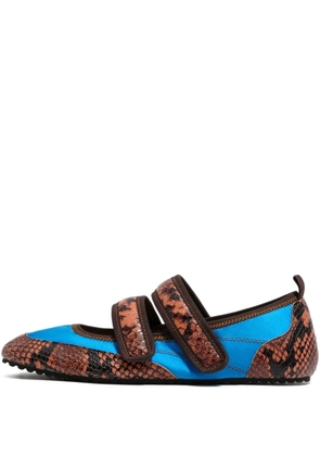 Bimba y Lola double-strap sneakerinas - Blue
