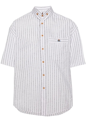 Vivienne Westwood Stripped Krall organic cotton shirt - White