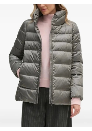Geox quilted high-neck jacket - Grey