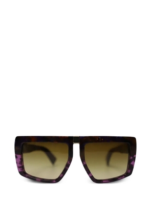 Miu Miu Pre-Owned tortoiseshell sunglasses - Purple