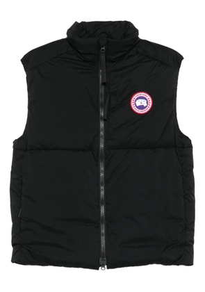 Canada Goose Lodge logo-patch quilted gilet - Black