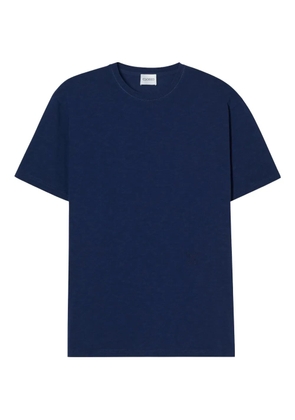 Closed crew-neck T-shirt - Blue