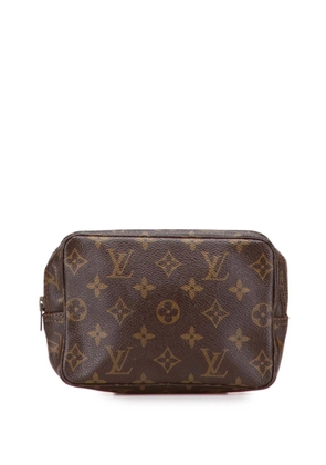 Louis Vuitton Pre-Owned 1982 Monogram Trousse Toilette 18 clutch bag - Brown