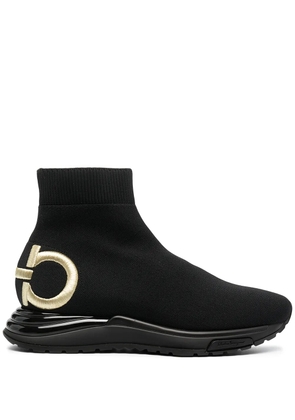 Ferragamo Gancini sneakers - Black