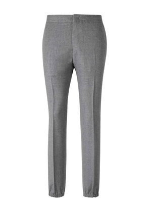 Zegna elasticated-waist trousers - Grey