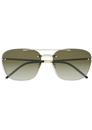 Saint Laurent Eyewear SL 309 Rimless sunglasses - Gold