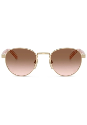 Prada Eyewear round-frame sunglasses - Gold
