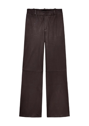 Arma belt-loops straight trousers - Brown