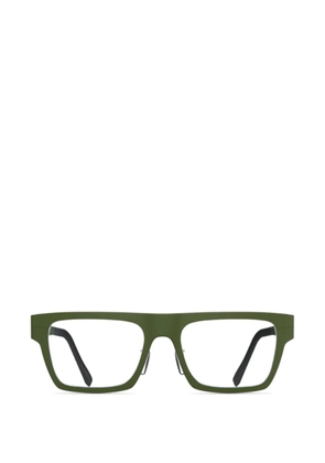 Blackfin Knightsbridge rectangle-frame glasses - Green