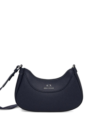 Armani Exchange logo-print cross body bag - Blue