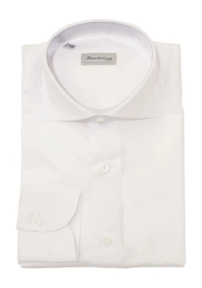 SARTORIO NAPOLI cotton poplin shirt - White