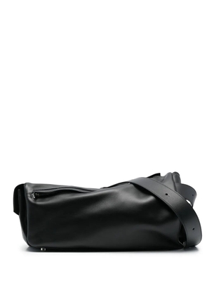 Sunnei oversized zip-up satchel - Black