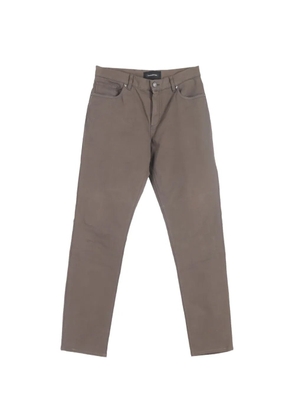 Ermenegildo Zegna Vintage logo-patch trousers - Brown