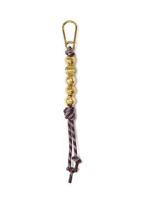 Veronica Beard beaded bag charm - Yellow