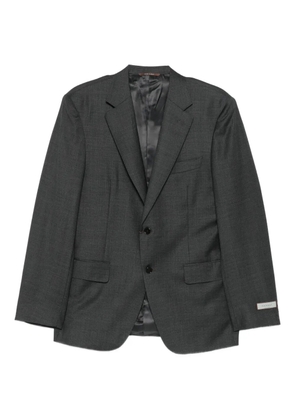 Canali notched-lapels two-piece suit - Black