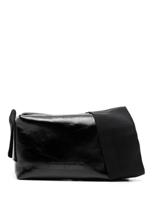 Uma Wang medium leather shoulder bag - Black