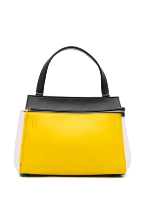 Celine Pre-Owned 2015 Medium Tricolor Leather Edge handbag - Yellow