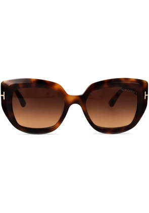 TOM FORD Eyewear square-frame sunglasses - Brown