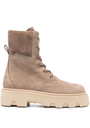 Moncler Aurea boots - Neutrals