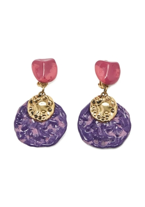 Saint Laurent Pre-Owned sculpted-design earrings - Gold