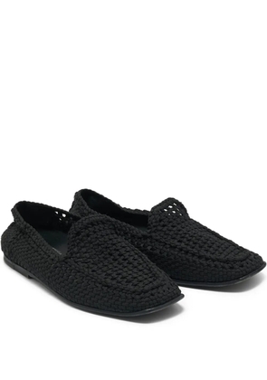 Dolce & Gabbana Pre-Owned woven loafers - Black